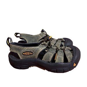 Keen Newport H2 Sandals Toddler 12 Reptile Green Open Back Water Hiking Shoes